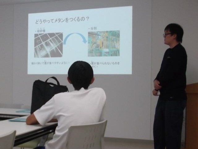 中学生の職場体験学習を行いました。