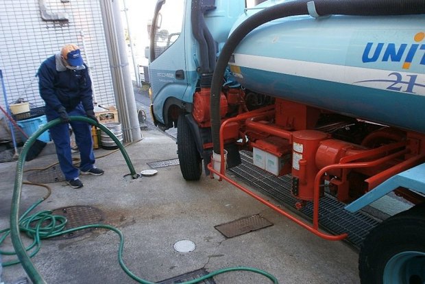 トイレのつまり抜き工事